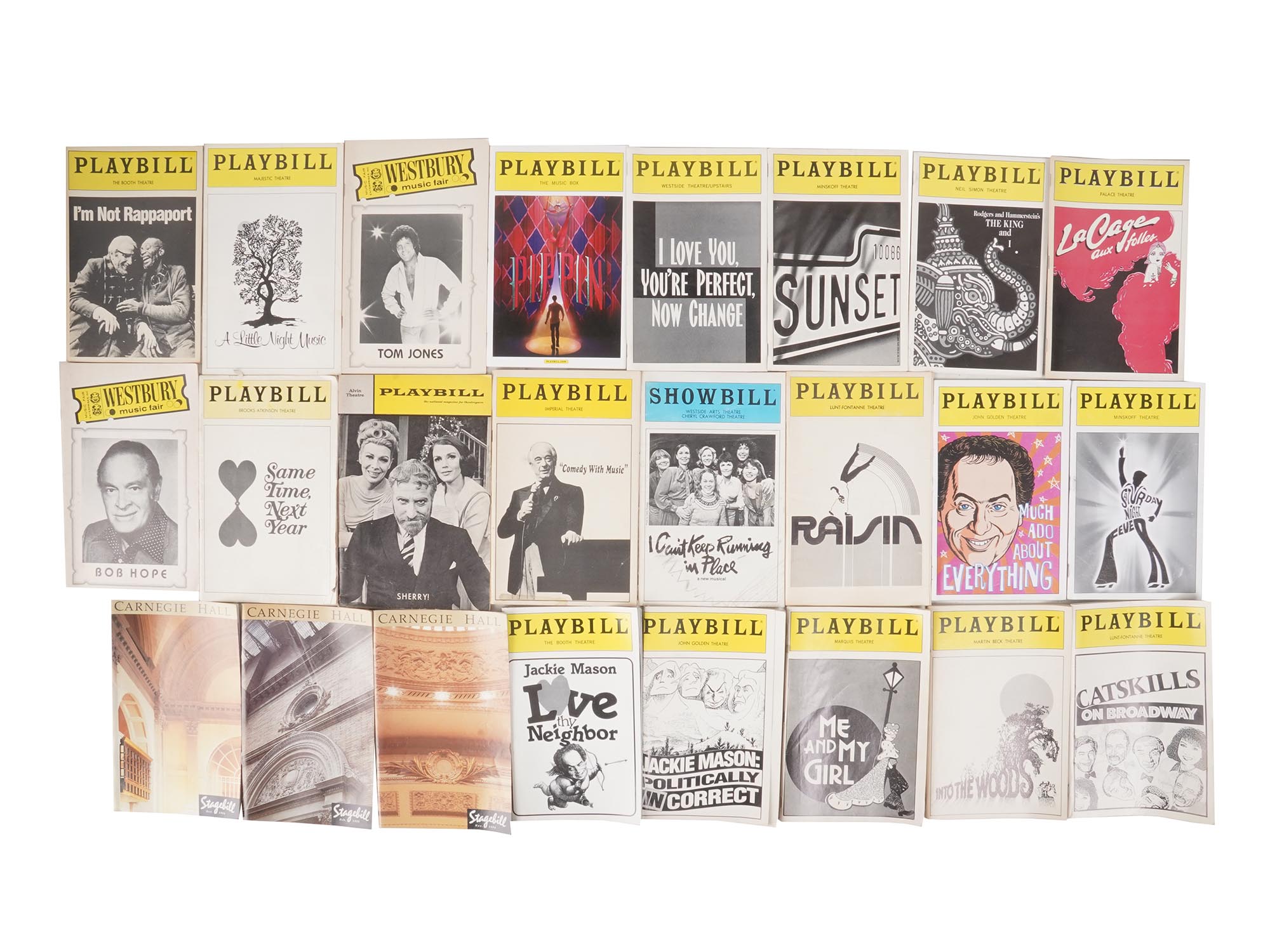 VINTAGE 1970S BROADWAY PLAYBILL THEATER MAGAZINES PIC-2